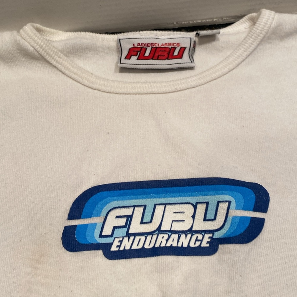 FUBU Ladies Classics, FUBU Endurance, White T-shirt